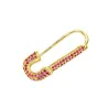 Broche de cristal doce - Multi cores