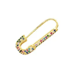 Brooch en cristal de bonbons - Multi couleurs