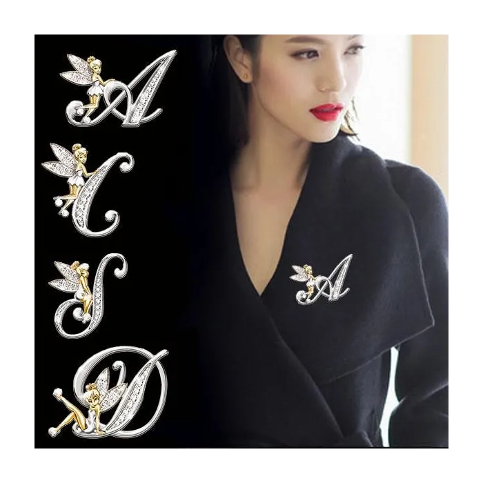 Engelska brev - Ängel - Brooches