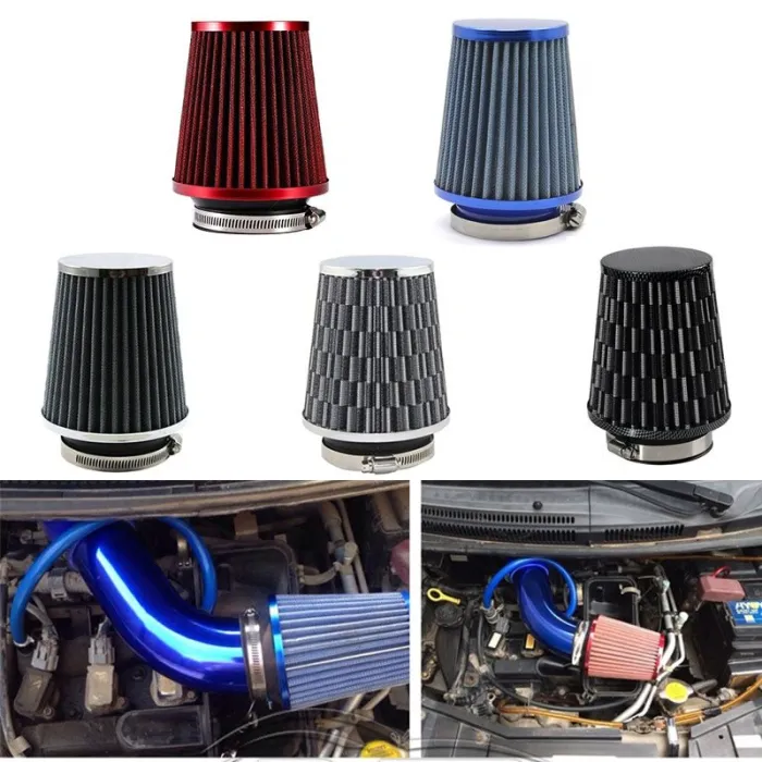 Universal Car Luftfilter - 76 mm - Aluminium