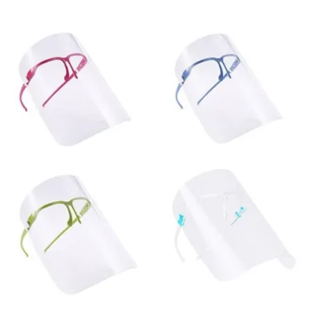 5 pc - Anti-droplet - Safety Mask - Transparent - Satunnaiset värit