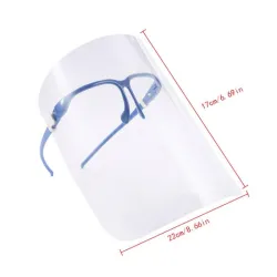 5 pc - Anti-droplet - Safety Mask - Transparent - Satunnaiset värit