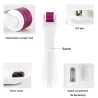 LED elektriska mikronålar - derma roller - titan - hudvård