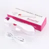 LED micro agulhas elétricas - rolo derma - titânio - cuidados com a pele