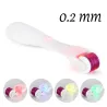 LED micro agulhas elétricas - rolo derma - titânio - cuidados com a pele