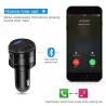 Kädet ilmaiseksi - Bluetooth - 4.2 FM - Transmitter - Car Charger Dual USB Adapter, MP3-pelaaja