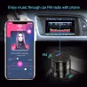 Accesorios exterioresSin manos - Bluetooth - 4.2 FM - Transmisor - Cargador de coche - Adaptador USB dual - MP3 Player