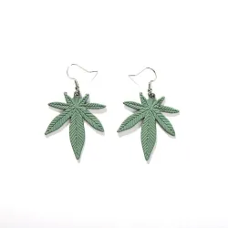 Hampblad - Dangle Earrings - Geometric Drop Earrings