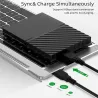 USB - 3.1 Cable - Fast Speed - Type-C - Micro - Ulkoinen kova ajaminen