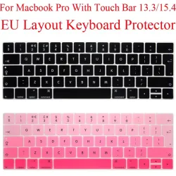 Protetor de teclado da UE - Macbook Pro 13 - 13.3 - Silicone - Proteção