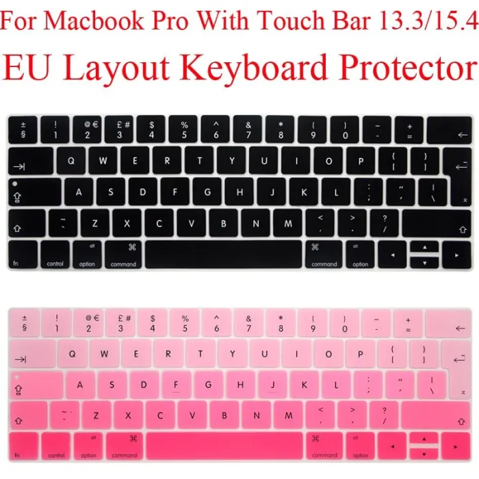 TecladosEU Keyboard Protector - Macbook Pro 13 - 13.3 - Silicona - Protección