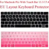Protetor de teclado da UE - Macbook Pro 13 - 13.3 - Silicone - Proteção