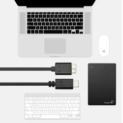 Micro B - Cabo USB C - 3.0 - 5Gbps - Disco rígido externo