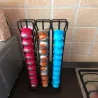 CoffeewareCafé Capsule Holder - Torre Stand - 60 cápsulas Nespresso - Almacenamiento