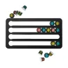 Nespresso kaffe kapslar hållare - torn rack med limband - rotatable