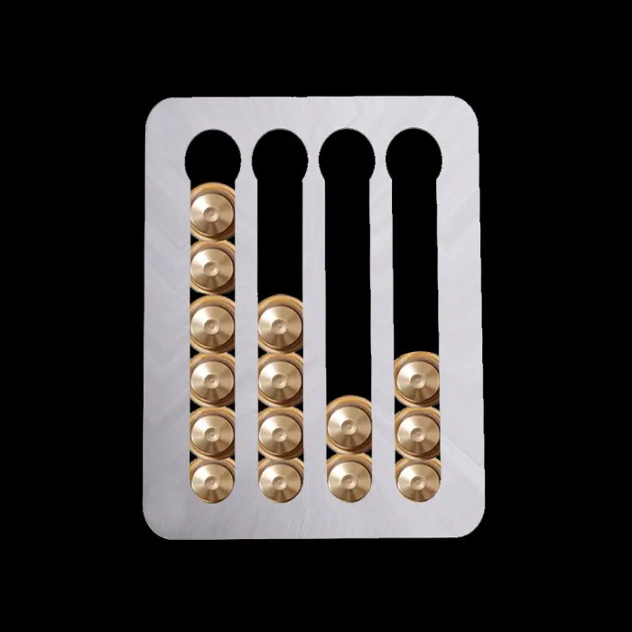Porta capsule da caffè Nespresso - rack torre con nastro adesivo - girevole