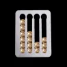 Porta capsule da caffè Nespresso - rack torre con nastro adesivo - girevole