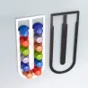 CoffeewareFundador de cápsulas de café Nespresso con pegatina autoadhesiva