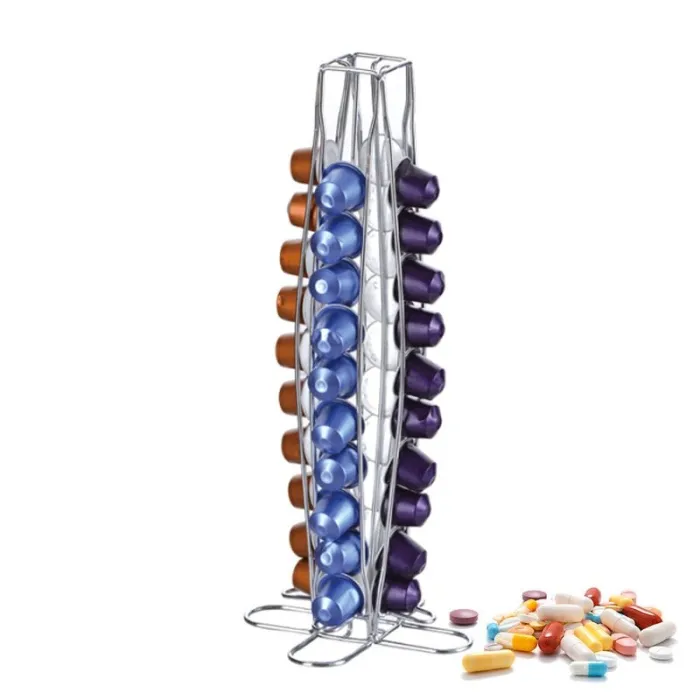 Coffeeware40 cápsulas de café Nespresso soporte - torre stand