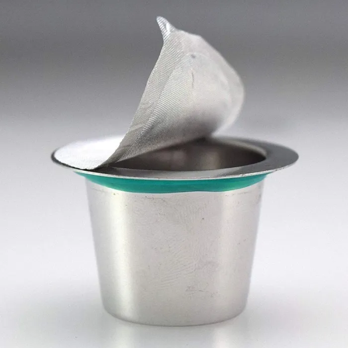 200 bitar - Nespresso Coffee kapsel klistermärken - självhäftande aluminiumfolie lock