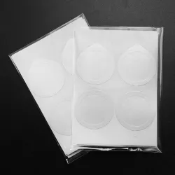 200 pieces - Nespresso Coffee capsule stickers - self adhesive aluminum foil lid