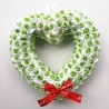 Heart shaped decoration - made of infinity roses