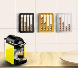 Porta capsule da caffè Nespresso - rack torre con nastro adesivo - girevole
