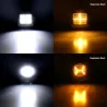 126W Autonvalon kokoonpano - 3000K - LED - Work Light Bar Ajoneuvot - Square - Round