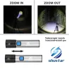 USB Rechargeable - Lampe de poche LED - T6 - 1200mAh - étanche