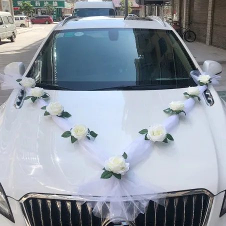 Rose - Artificial Flower - Wedding Car Decor