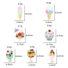 BrochesCrema de hielo - Pastel - Caricatura de esmalte - Broche