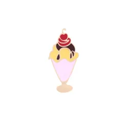 Jäätelö - Kakku - Enamel pin - Brooch