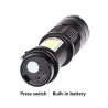 XP-G Q5 - Mini LED Flashlight -2000 Lumens - Ajustable - Imperméable