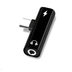 2 En 1 - Type C - Jack 3,5mm - Earphone Charging Converter USB - Téléphones de type C