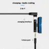 2 En 1 - Type C - Jack 3,5mm - Earphone Charging Converter USB - Téléphones de type C