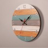 Retro Wall Clock - Vintage - Wooden Roman Craft