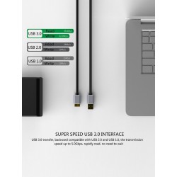 Micro B USB - 3.0 Kabel - 5Gbps - Externes Festplattenkabel