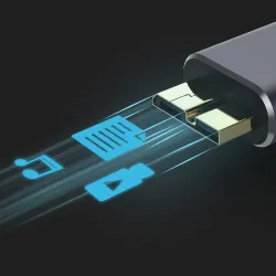 Micro B USB - 3,0 kabel - 5 Gbps - Extern hårddiskkabel