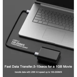 CablesMicro B USB - 3.0 Cable - 5Gbps - Cable de disco duro externo