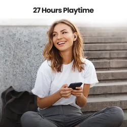 TWS-hörlurar - Trådlösa Bluetooth-hörlurar - Qualcomm Chip - True Wireless Stereo - Earbuds
