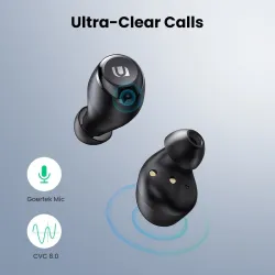 TWS-hörlurar - Trådlösa Bluetooth-hörlurar - Qualcomm Chip - True Wireless Stereo - Earbuds
