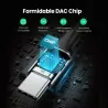 Veste casque USB de type C à 3,5 mm - Adaptateur - Cordon de câble - DAC Chip