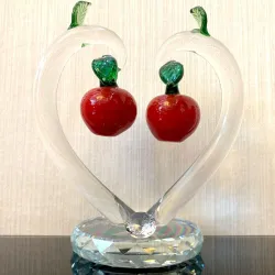 Glas - Crystal Cherry Tree - Fengshui Ornament