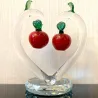 Glas - Crystal Cherry Tree - Fengshui Ornament