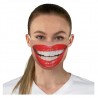 Grappig bedrukt gezichtsmasker - mondbescherming tegen vervuiling - katoenMaskers