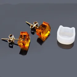 4 formes - Silicone Casting - Résine Mold - DIY Bijoux de résine