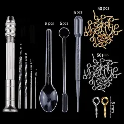 Silicone Casting - Molds en résine - Set d'outils - Bijoux de résine - DIY