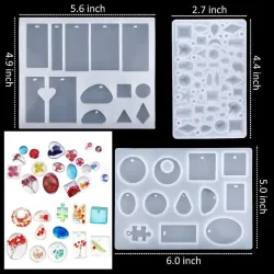 Silicone Casting - Resin Molds Asetetut työkalut - Resin jalokivi DIY