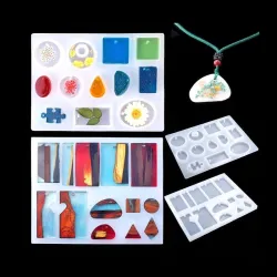 Silicone Casting - Resin Molds Asetetut työkalut - Resin jalokivi DIY