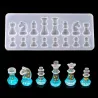 Silicone Mold - Resin - International Chess Shape - DIY